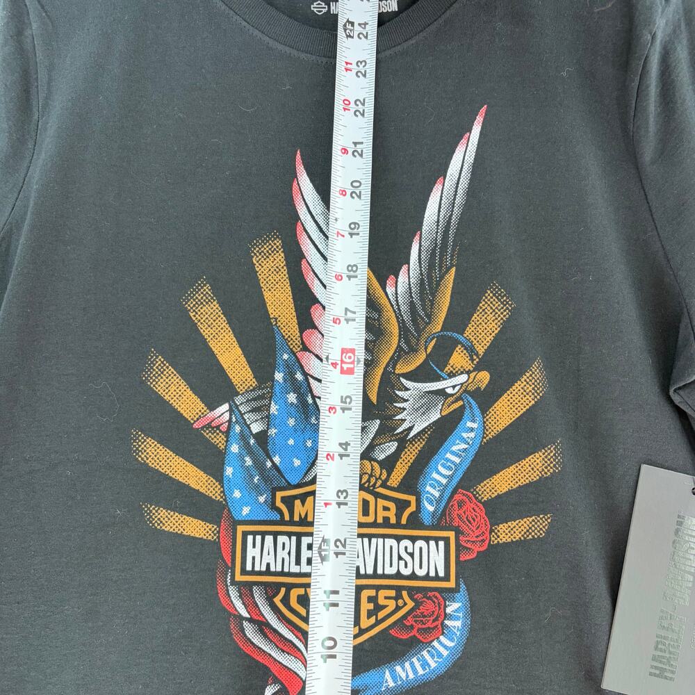 New Harley-Davidson New Port Richey Florida Eagle Graphic T-Shirt Size L - Picture 7 of 16